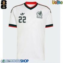 Maglie da calcio Messico Hirving Lozano #22 Seconda Maglia Mondiali 2026  Manica Corta